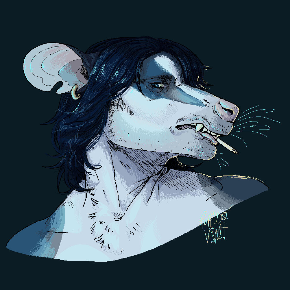 simple bust (mspaint)